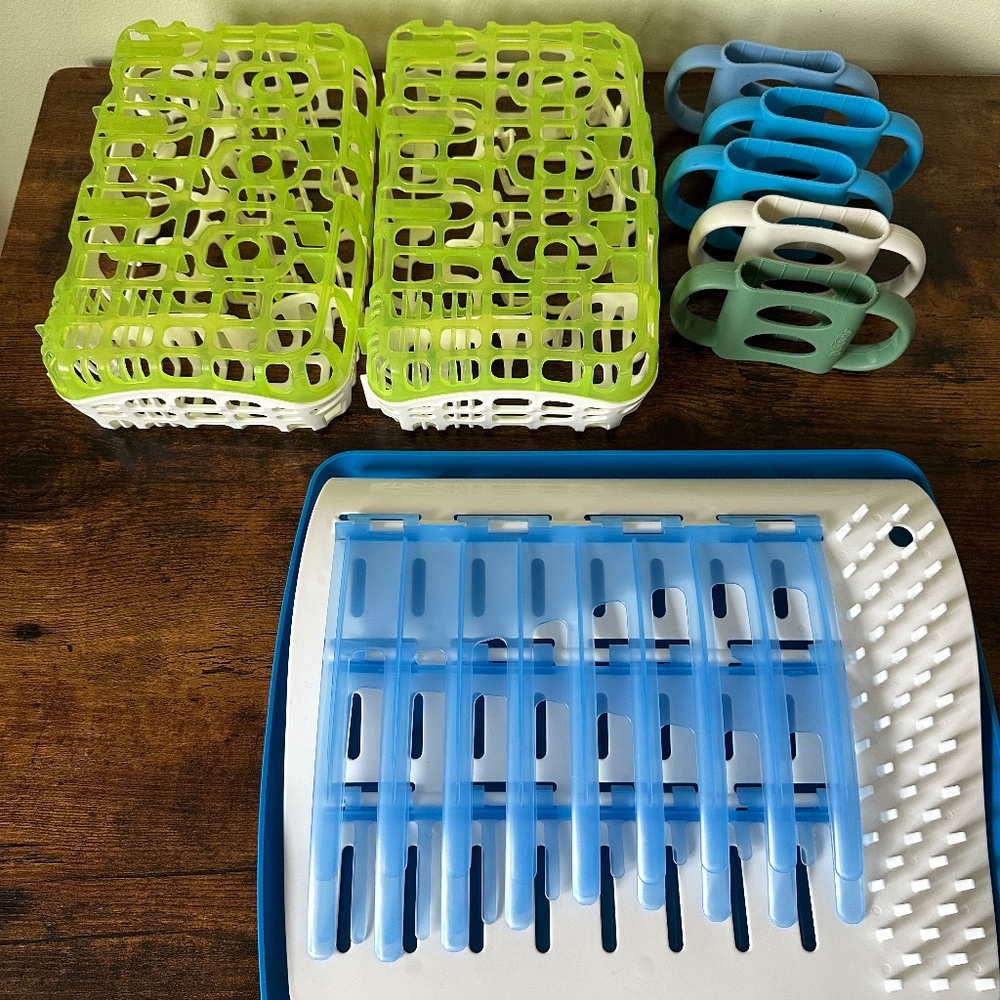 NEW: Dr. Browns Baskets, Drying Rack + Handles